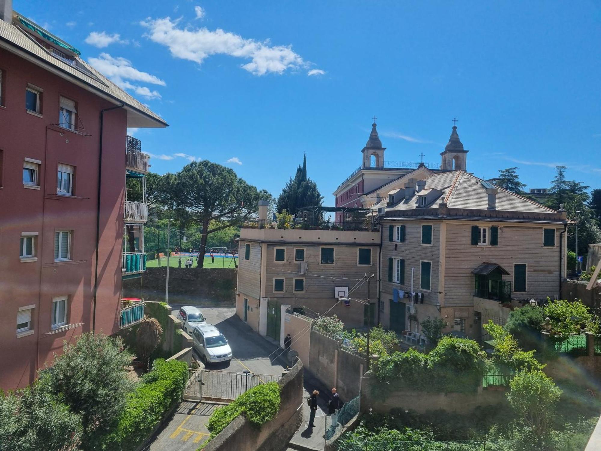 San Martino Appartament Con Parcheggio Privato Cenova Dış mekan fotoğraf